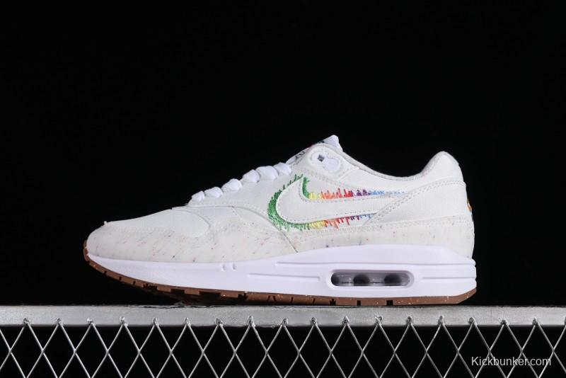 Nike Air Max 1 Retro Running Shoes with Half-Sole Air Cushion - FF2420-168