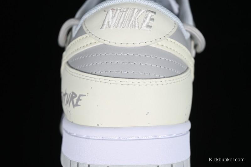 Nike Dunk Low Retro Valentine's Day Theme SB Strap Low-Top Casual Skate Shoes - HF0730-160