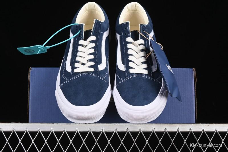 Vans Old Skool 36 LX Full Suede Retro Low-Top Canvas Vulcanized Sneakers - VN000CNGCIE