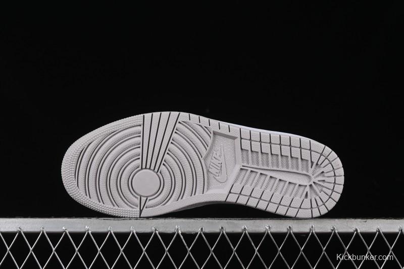 Nike Air Jordan 1 Low '85 Metallic Black White Blue - FB9933-102