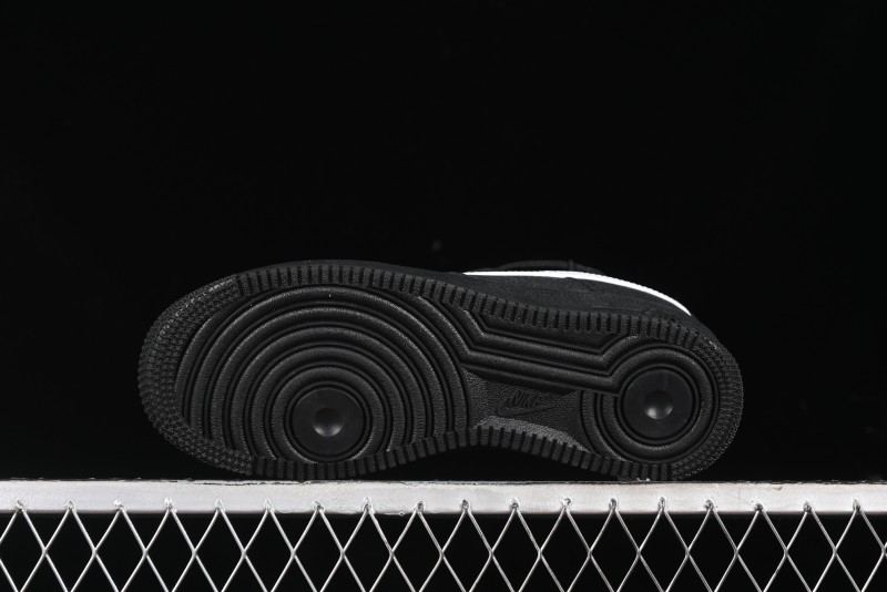 Nike Air Force 1 '07 Low White Black Starry Full Diamond Lace-Up Low-Top Casual Sneakers - ZH0316-032