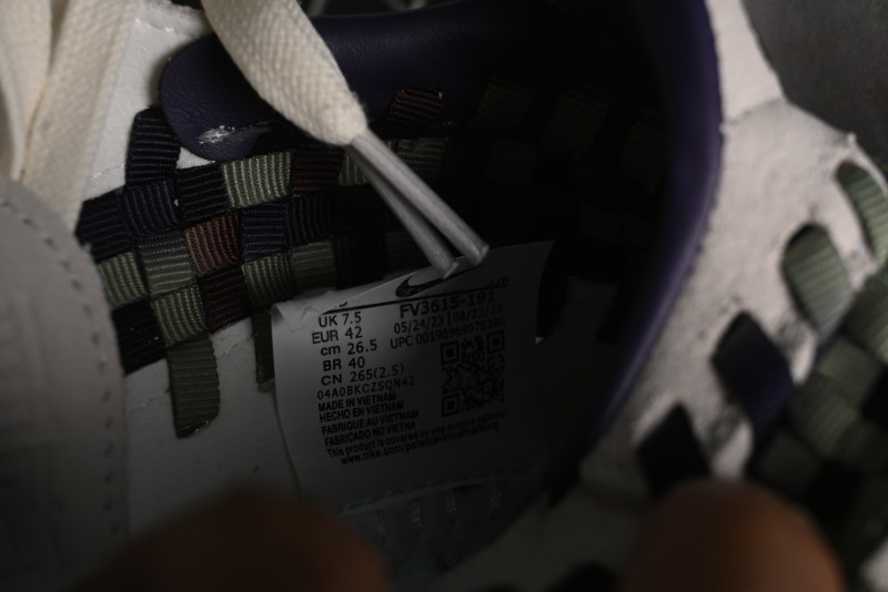 Nike Footscape Woven Asymmetrical Knit Low-Top Lifestyle Sneakers with Nike Air Cushion - FV3615-191