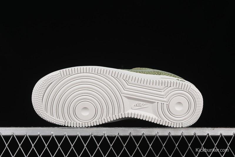Nike Air Force 1 '07 Low Casual Sneakers with Full-Length Air Cushion - FV6519-200