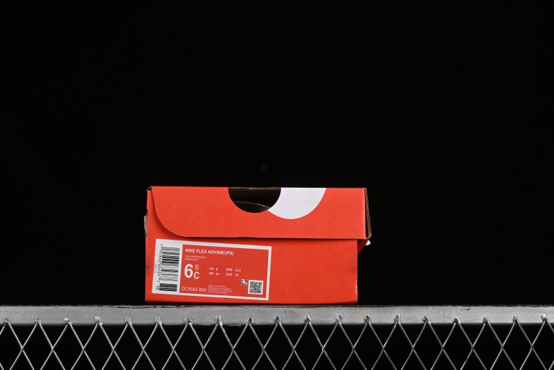 Nike Flex Advance Hook and Loop Breathable Soft Lightweight Kids Shoes - DC5562-600