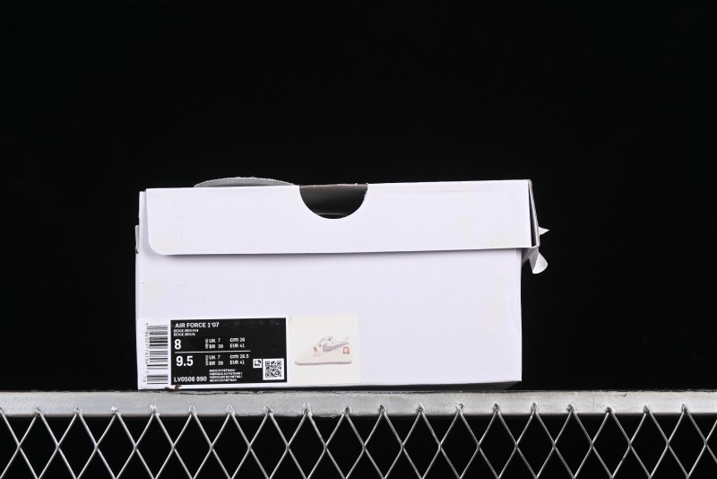 Nike Air Force 1 '07 Low x Capybara "Mona Lisa" Casual Lace-Up Sneakers - LV0506-990