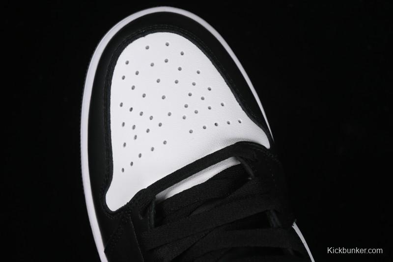 Nike Air Jordan 1 Mid AJ1 White Black Grey Mid-Top Casual Sneakers - DQ8426-001