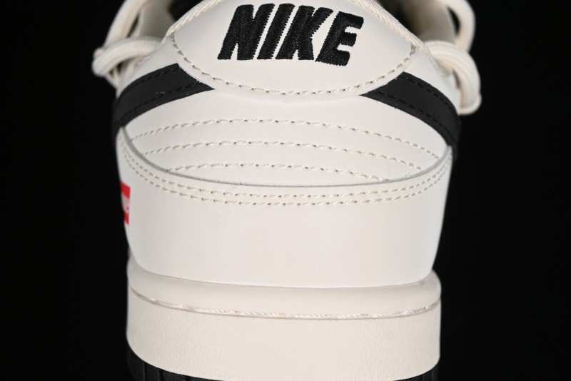 Nike SB Dunk Low Supreme Collaboration - Starry Night Black Engraving Anniversary High-End Custom Low-Top Casual Skate Shoes - JJ5688-108