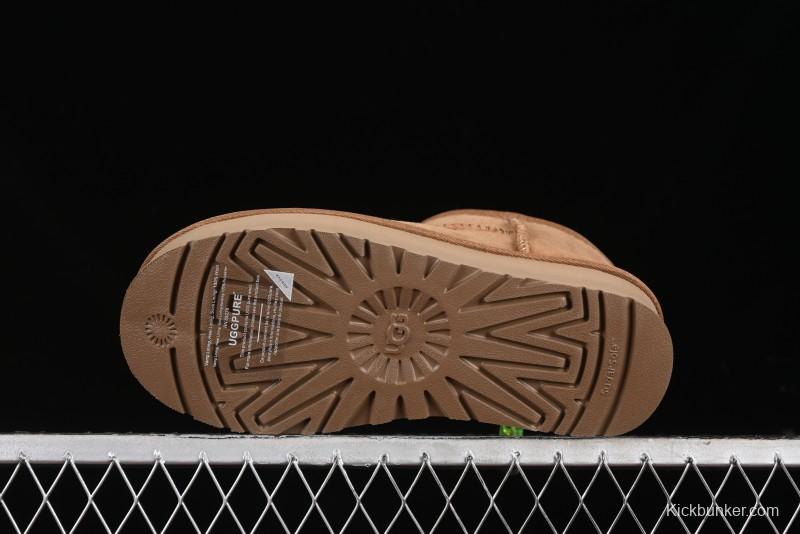 UGG Classic Ultra Mini Platform 3CM Wool Short Boots with TREADLITE Outsole - 1135092