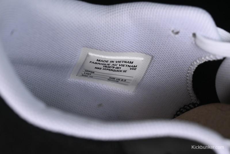 Nike Hyperquick SE Cushioned Breathable Basketball Shoes - FN4678-001