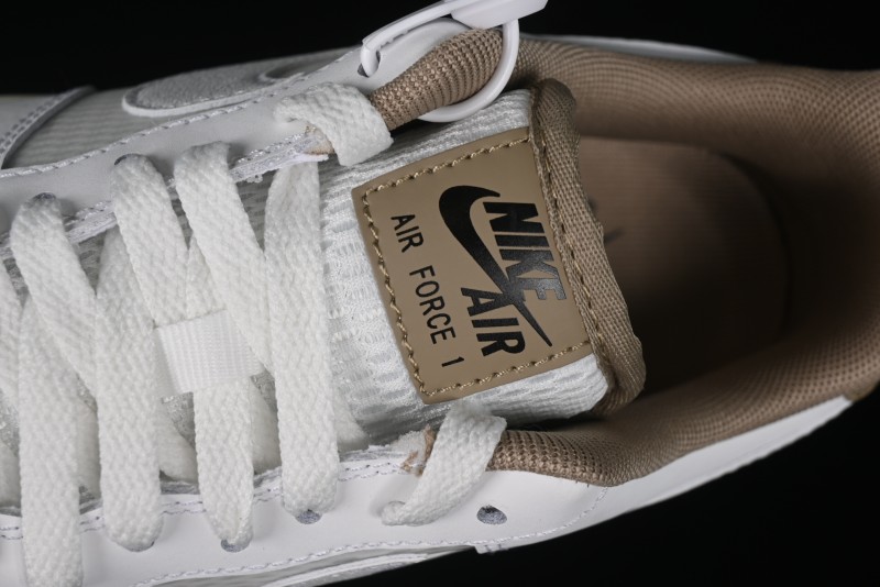 Nike Air Force 1 '07 Low Casual Sneakers with Full-Length Air Cushion - FZ5225-100