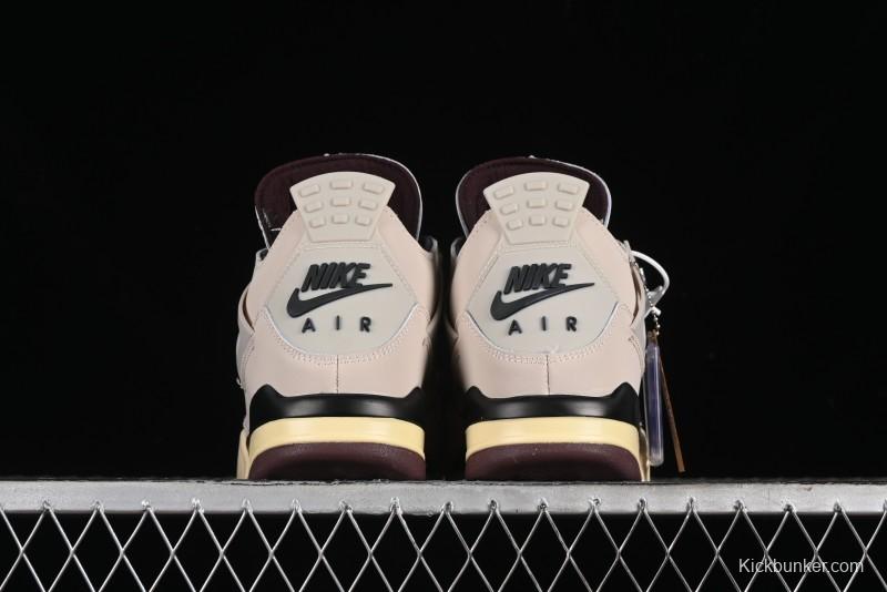 Nike A Ma Maniere x Air Jordan 4 Retro "Fossil Stone" - FZ4810-200