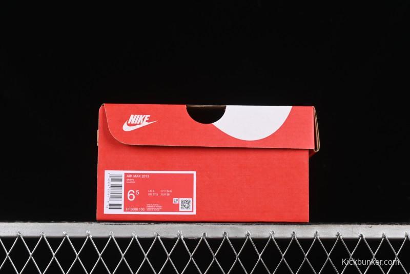 Nike Air Max 2013 Retro Breathable Mesh Running Shoes with Full-Length Max Air Cushion - HF3660-100