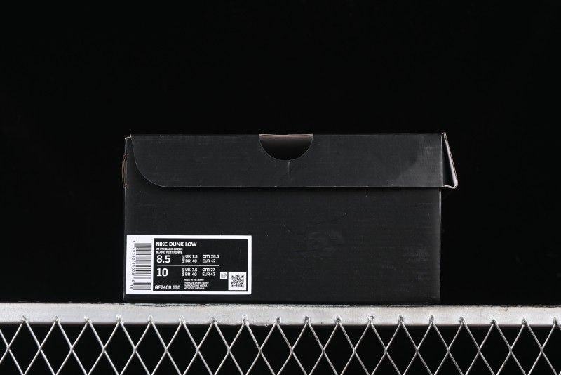 Nike SB Dunk Low Saint Laurent Series - White Green Swoosh Anniversary High-End Custom Low-Top Casual Sneakers - GF2409-170
