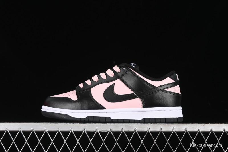 Nike SB Dunk Low Casual Skate Shoes in Black Pink - CW1590-100