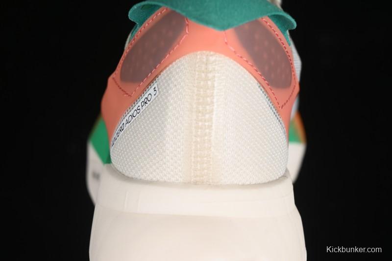 Adidas Adizero Adios Lightweight Breathable Low-Top Running Shoes - HQ3688