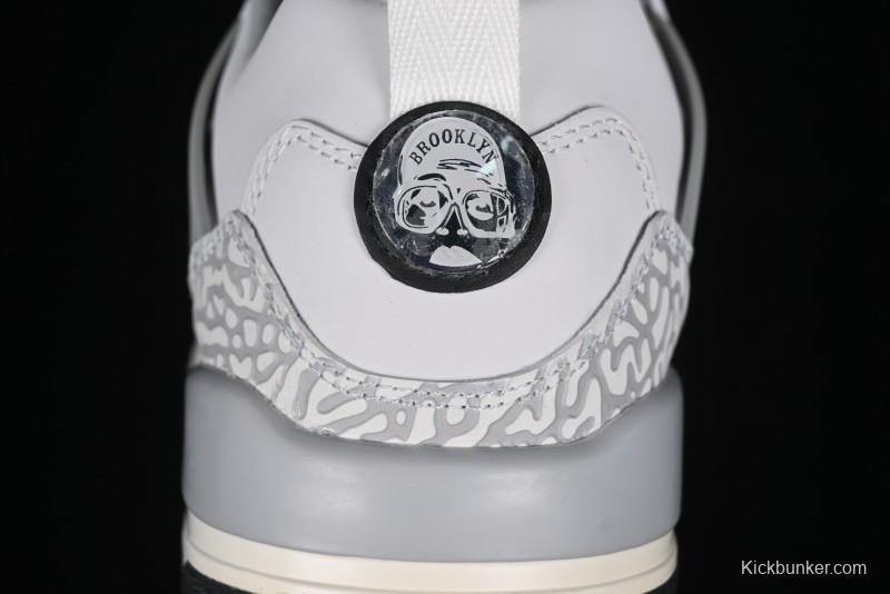 Nike Jordan Spizike Low AJ Hybrid Element All Black Crackle Color Casual Sneakers - HQ1191-011