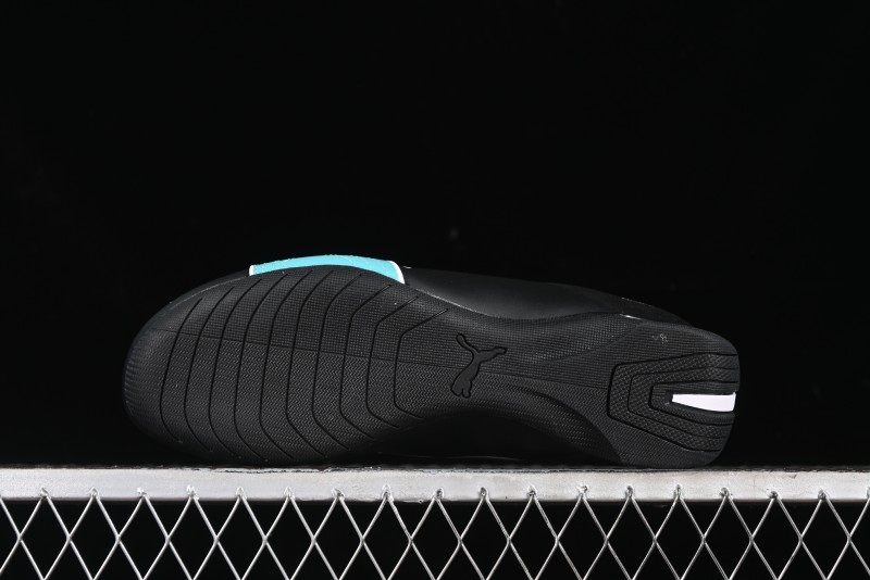 Puma Sparco Future Round Toe Lace-Up Low-Top Lifestyle Casual Shoes in Leather and Fabric - 308155-01