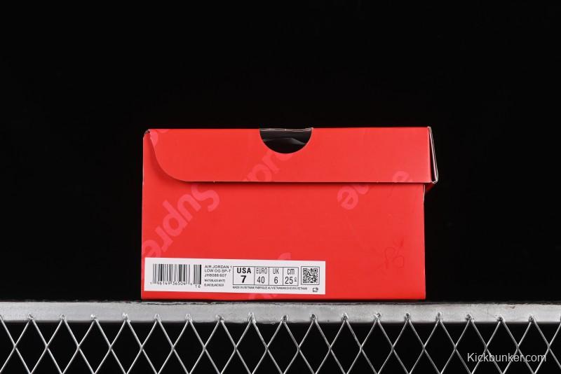 Nike Travis Scott x Fragment Design x Air Jordan 1 Low OG SP AJ1 Supreme Balenciaga Collaboration - JH6088-6