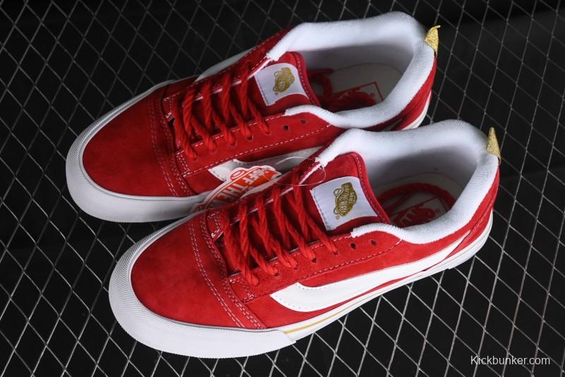 Vans Classics Knu Skool Vr3 Retro Sneakers with Enlarged Toe and Thickened Tongue - VN000CS0JV6