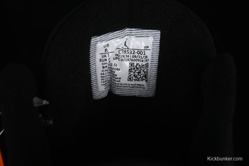 Nike Air Jordan 3 Retro Basketball Shoes in Midnight Black - CT8532-001