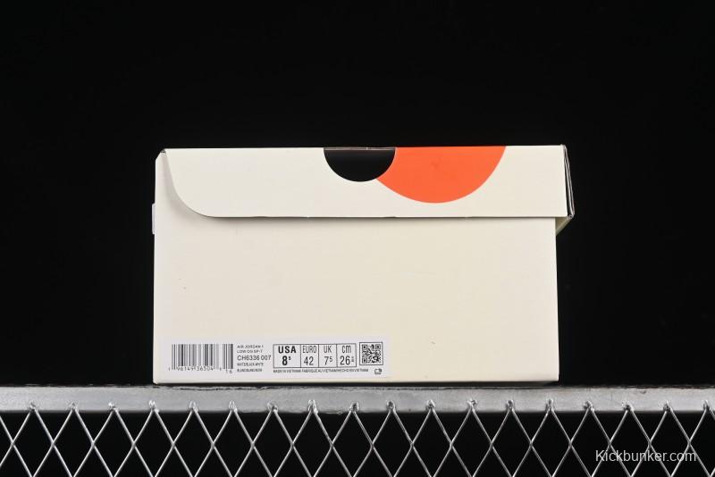 Nike Travis Scott x Fragment Design x Air Jordan 1 Low OG SP AJ1 Sneakers - CH6336-007