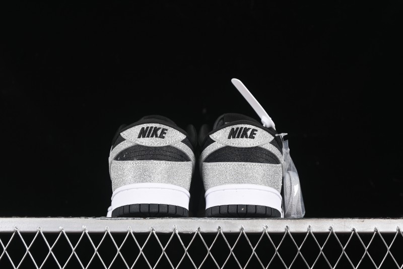 Nike SB Dunk Low Black Reverse Starry Sky Anniversary High-End Custom Low-Top Casual Skate Shoes - KK1333-003