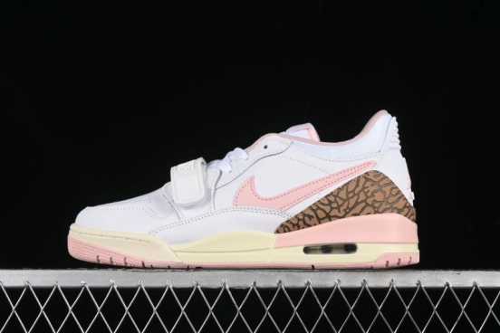 Nike Air Jordan Legacy 312 Low Basketball Shoes with Velcro Strap - FQ7827-116