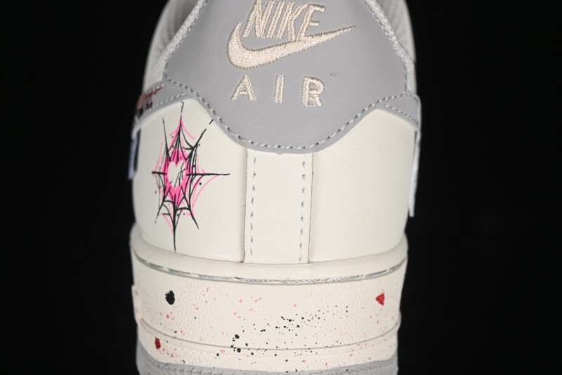 Nike Air Force 1 '07 Low Halloween Edition "Mercury Spider" Casual Sneakers - FB1893-333
