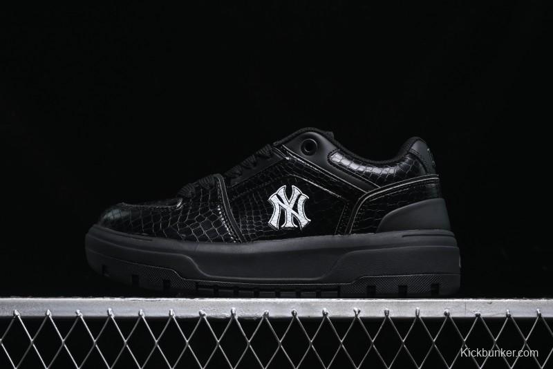 New York Yankees MLB Chunky Liner Wide Lux Platform Sneakers - 3ASXCWL4N50BKS