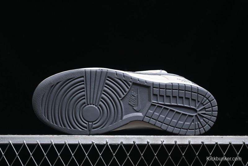 Nike SB Dunk Low The North Face Collaboration Anniversary Edition Customized Low-Top Casual Skate Shoes - DM6868-002