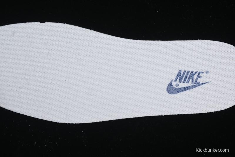 Nike SB Dunk Low Supreme Collaboration - Grey White Dark Blue Swoosh Anniversary High-End Custom Low-Top Casual Skate Shoes - DM6868-005