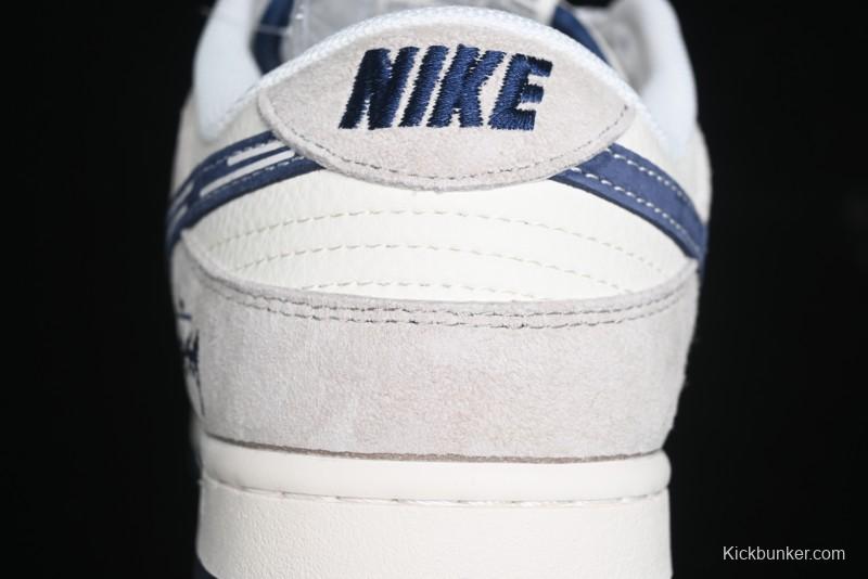 Nike SB Dunk Low Stussy Anniversary Custom Low-Top Casual Skate Shoes - FC1688-197