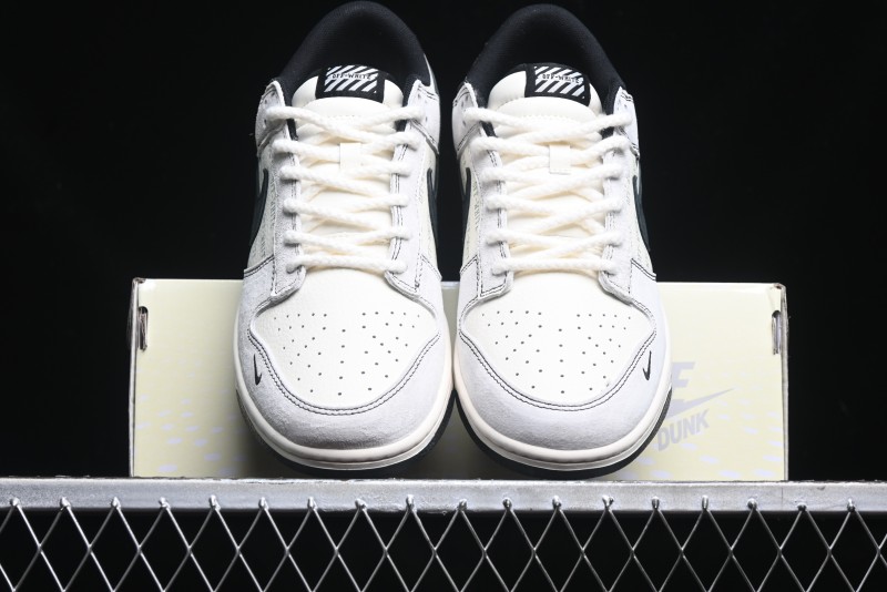 Nike SB Dunk Low OFF-WHITE Collaboration Anniversary High-End Custom Sneakers - YX5066-212
