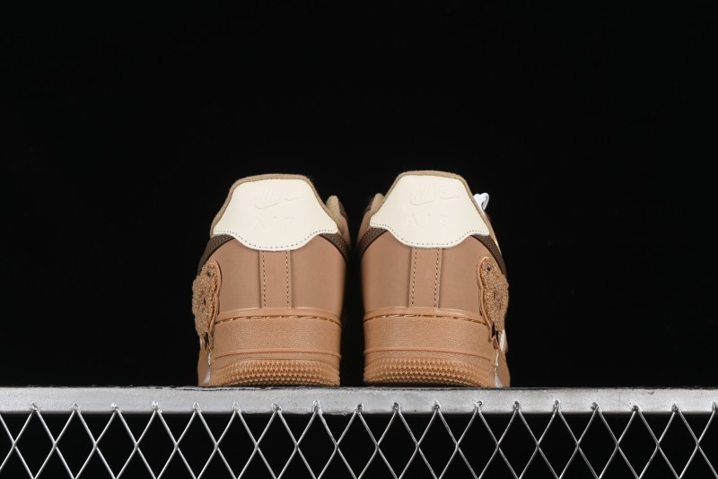 Nike Air Force 1 '07 Low Maillard Bear Casual Sneakers - CJ9297-999