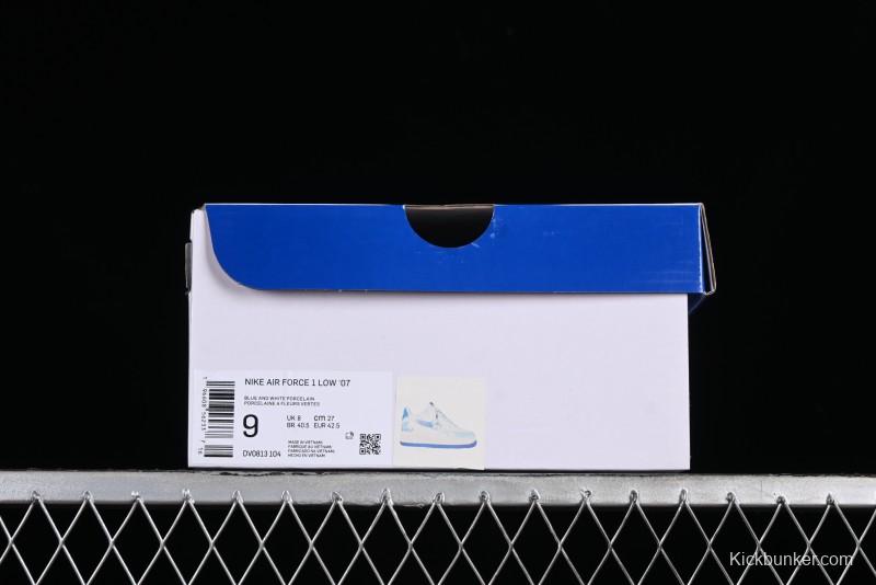 Nike Air Force 1 '07 Low Linglong Porcelain Low-Top Casual Sneakers - DV0813-104