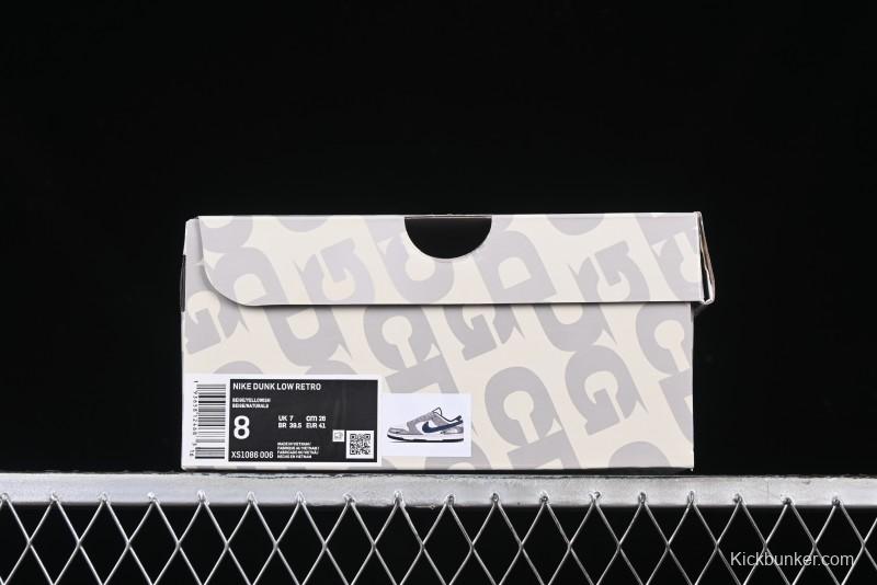Nike SB Dunk Low The North Face Collaboration - Mysterious Grey Anniversary Edition Customized Low-Top Casual Skate Shoes - XS1086-006