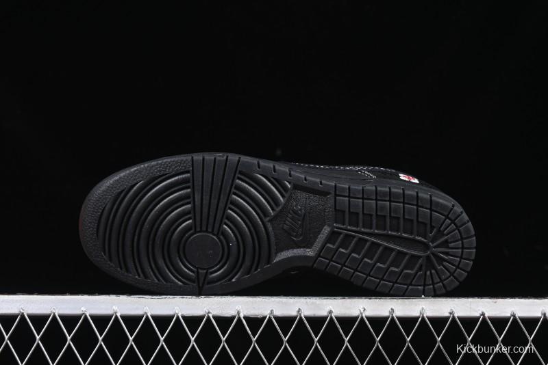Nike SB Dunk Low Year of the Snake Limited Edition - Black Snake Anniversary High-End Custom Low-Top Casual Sneakers - CH8311-233