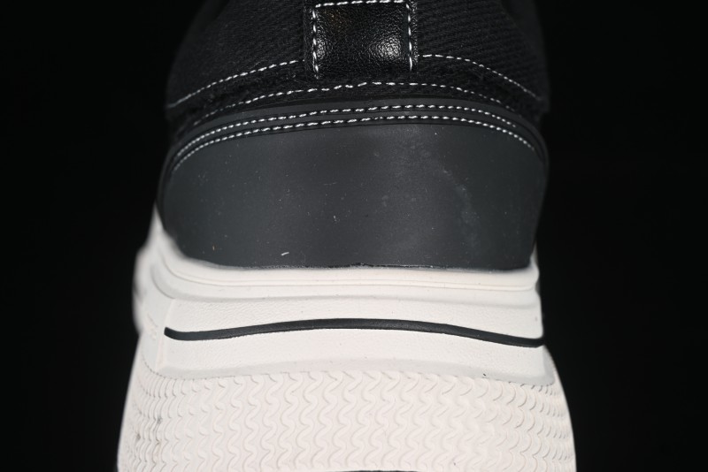 Shoot Brand Resonance Black Plum Retro Comfort Leather Anti-Slip Elevated Low-Top Casual Skate Shoes - AJD4