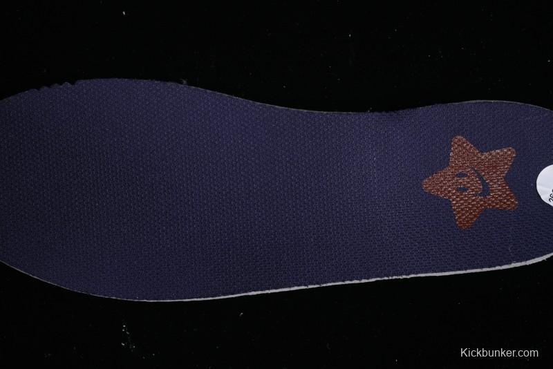 Nike Dunk Low SB Skateboarding Shoes in White Blue Red Colorway - FV8119-161