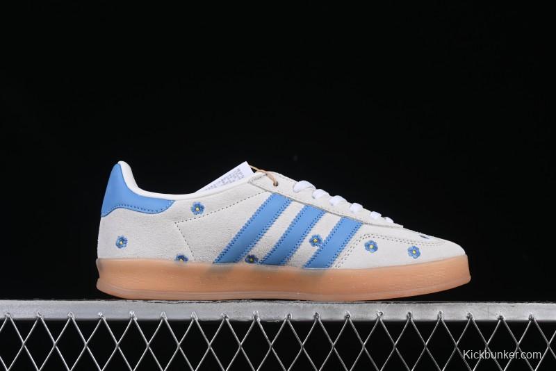 Adidas Gazelle Indoor Originals Retro Casual Slip-Resistant Wear-Resistant Low-Top Skate Shoes - IF4491
