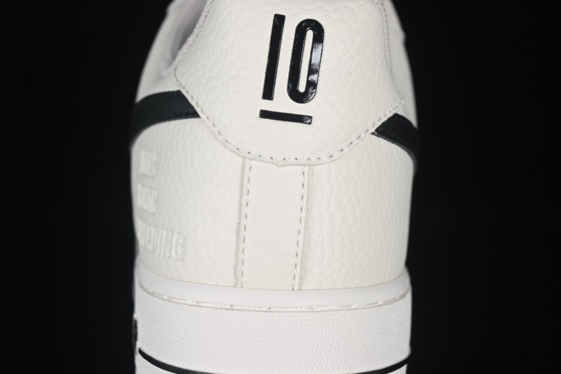 Nike Air Force 1 '07 Low Ted x Portland Triple Collaboration Reflective Black Casual Sneakers - DD8959-706