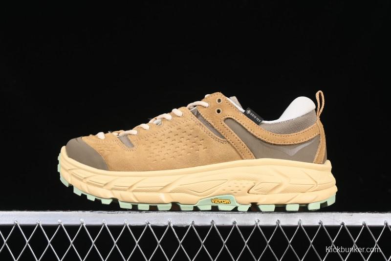 HOKA ONE ONE Tor Ultra Low Round Toe Cushioned Durable Low Top Hiking Shoes - 1153137 WSH