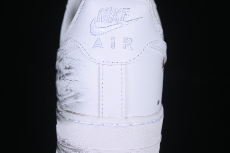 Nike Air Force 1 '07 Low Casual Sneakers with Chinese Ink Painting Design - ZH0316-062