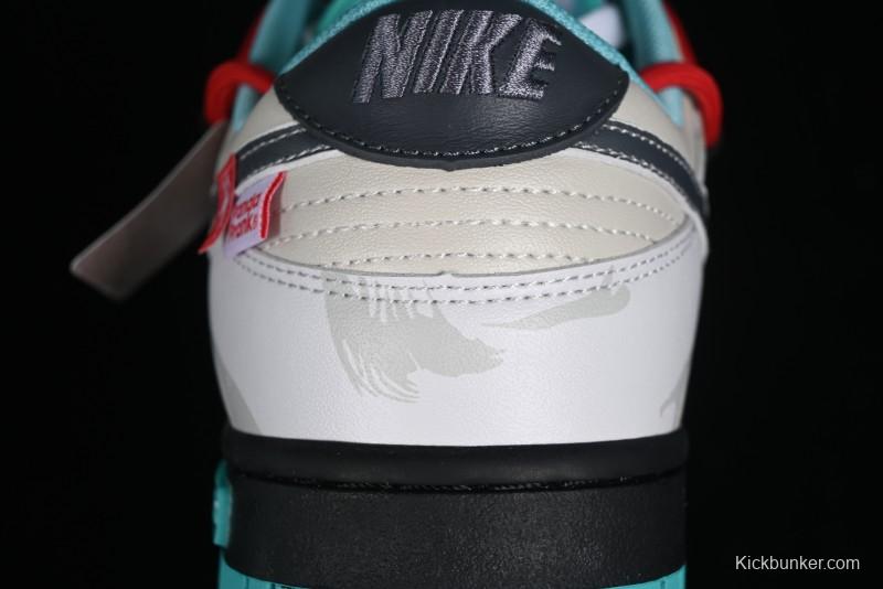 Nike Dunk Low Panda Prank CNY Year of the Dragon Limited Edition SB Low-top Casual Sneakers - DV0831-101