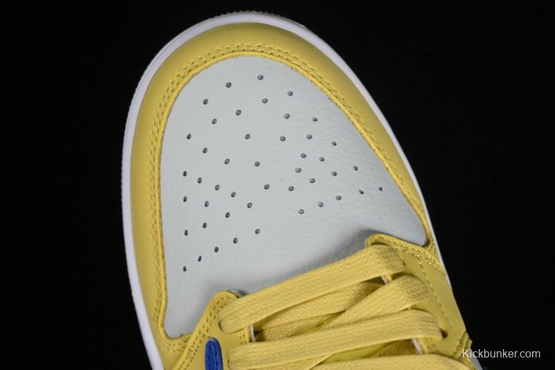 Nike Travis Scott x Air Jordan 1 Low OG Retro Sneakers with Reverse Swoosh - DZ4137-700