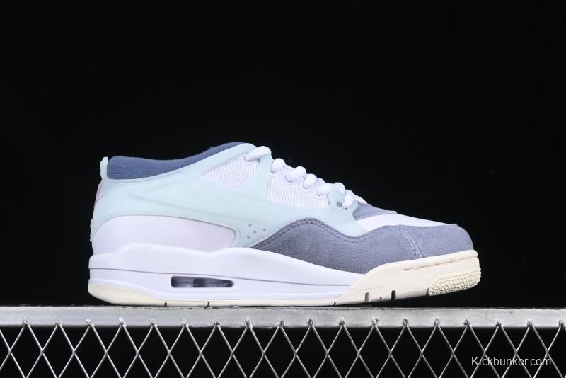 Nike Air Jordan 4 Remastered Retro Sneakers in Sky Blue - FQ7939-101