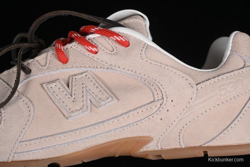 MiuMiu x New Balance 530 Low-Top Classic Retro Casual Running Shoes - AJD4