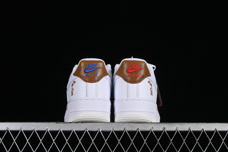 Nike Air Force 1 '07 Low Casual Sneakers with Full-Length Air Cushion - HF5716-111