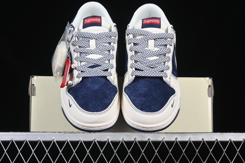 Nike SB Dunk Low Stussy Anniversary Edition Customized Low-Top Casual Sneakers - DM6868-035