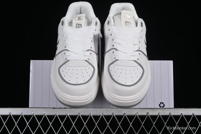 MLB Chunky Liner New York Yankees Lightweight Platform Sneakers with 6cm Height Increase - 3ASXCLB3N50SIS